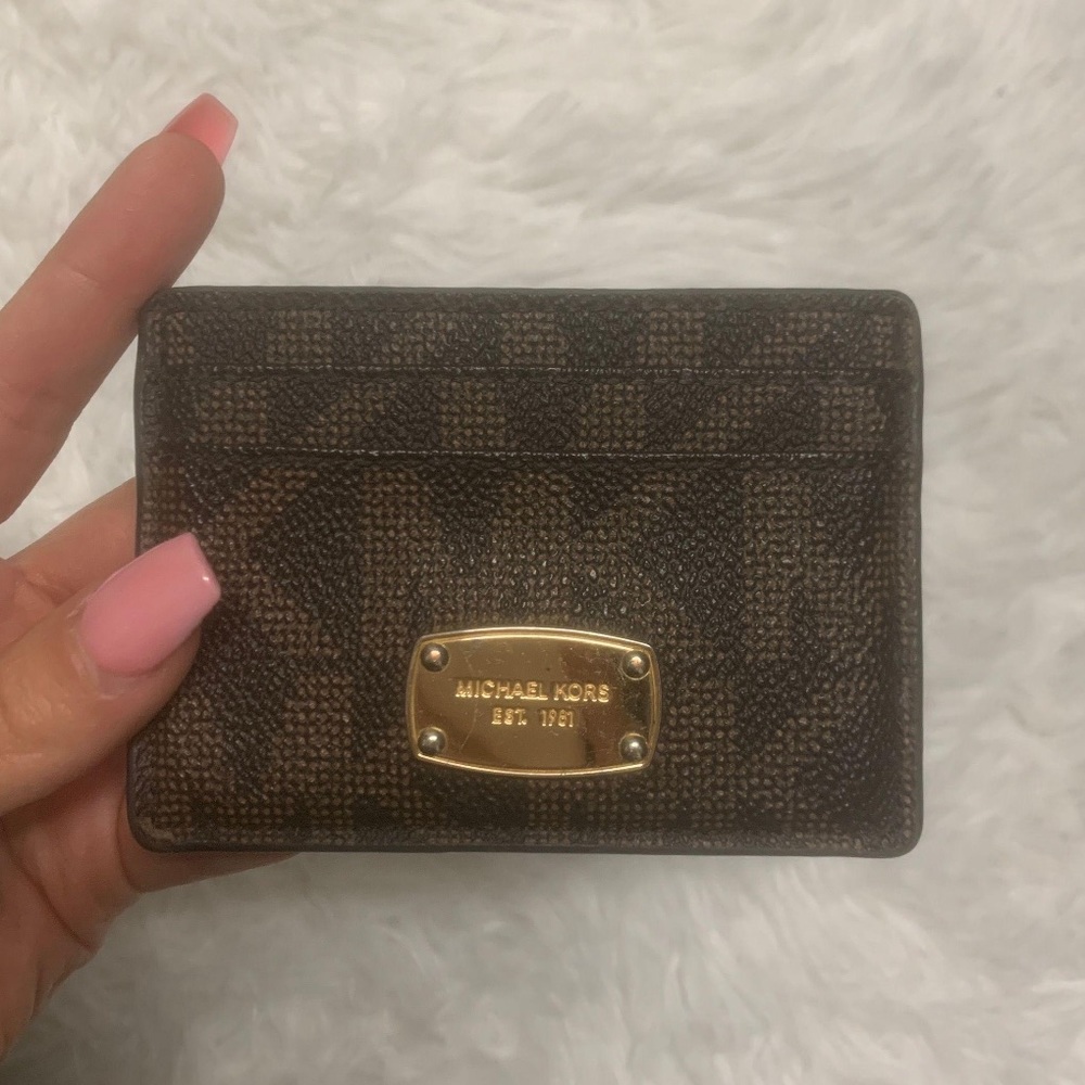 Micheal Kors card holder wallet